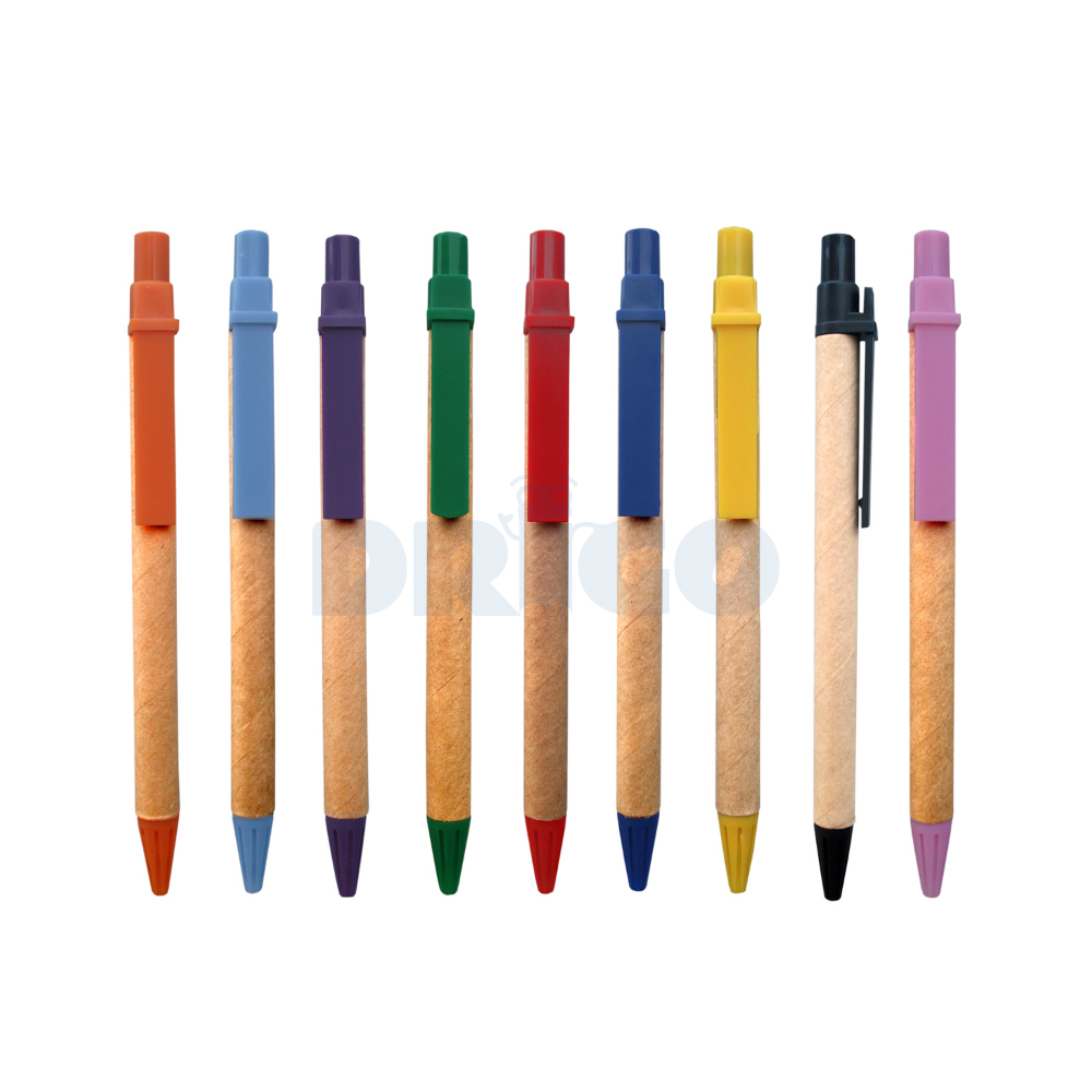 Lapicero Ecologico Retractil Color Entero