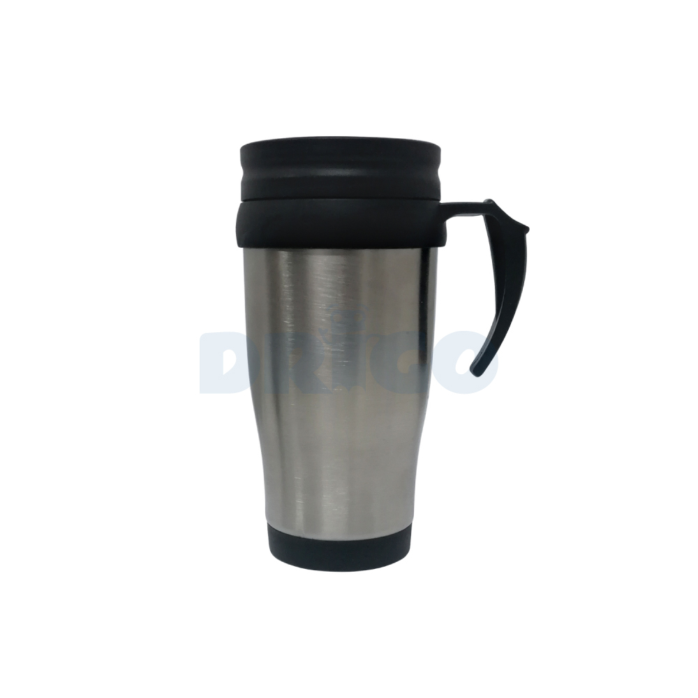 Jarro Metálico 450ml con Asa Plástica