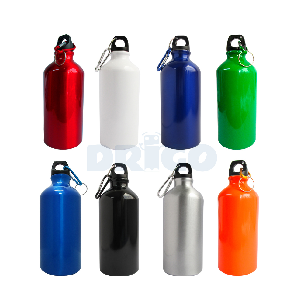 Tomatodo de Aluminio 560ml con Tapa y Clip Metálico