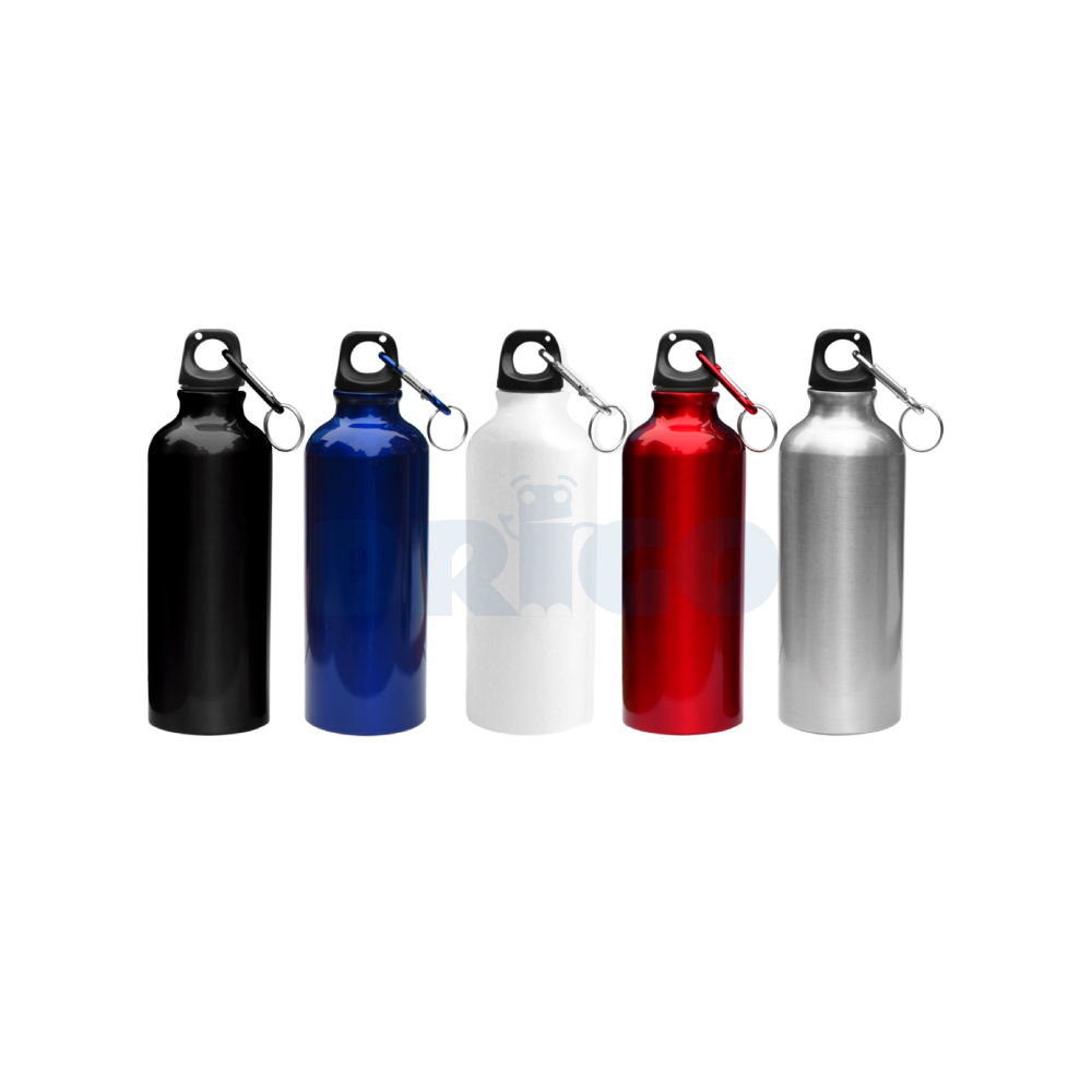 Tomatodo de Aluminio 750ml con Tapa y Clip Metálico
