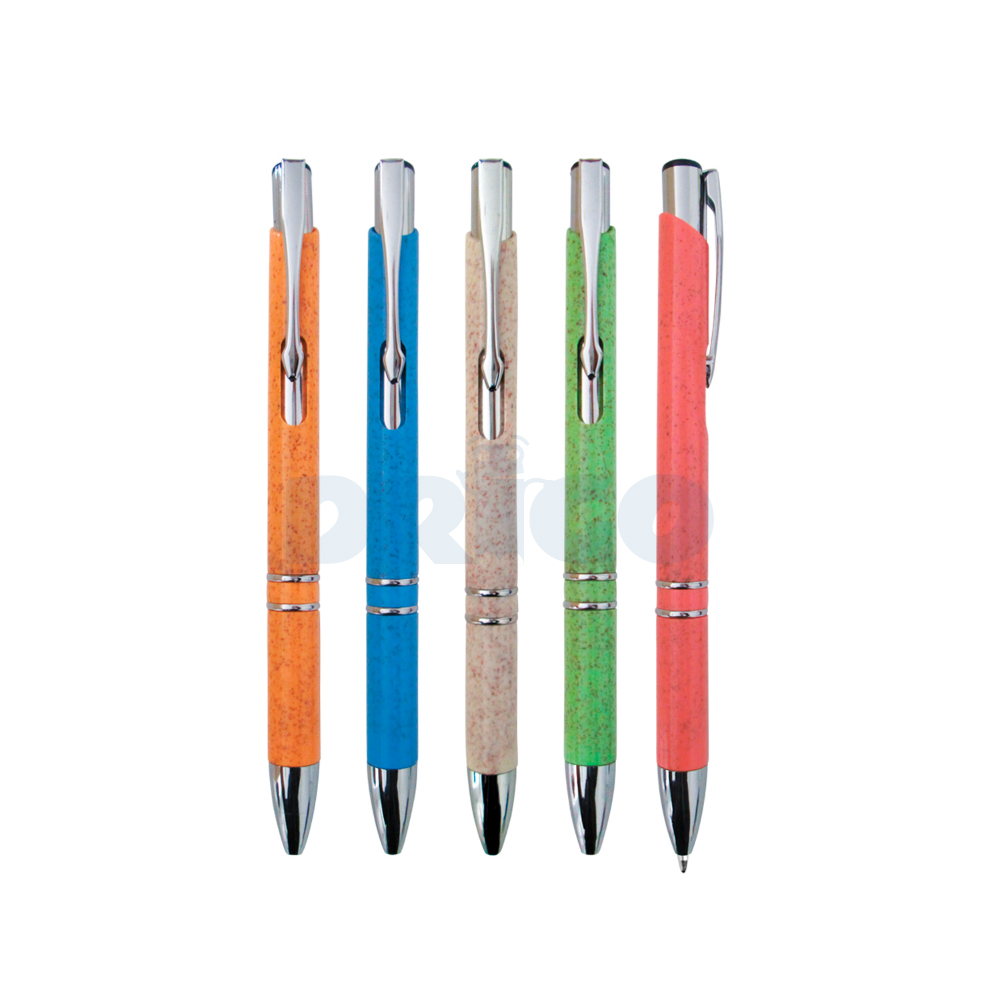 Lapicero de Plastico Retractil EcoStyle