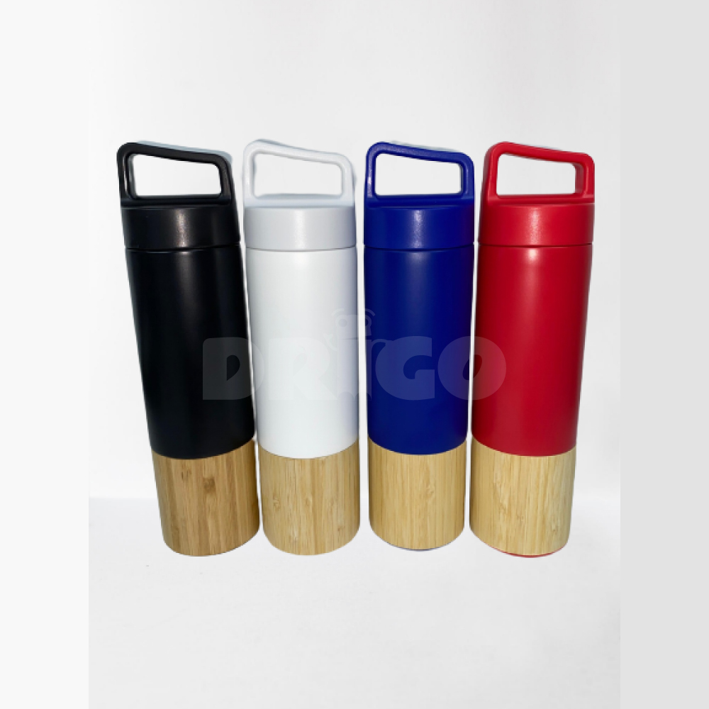 Tomatodo de Acero Inoxidable con Bamboo Pack x30