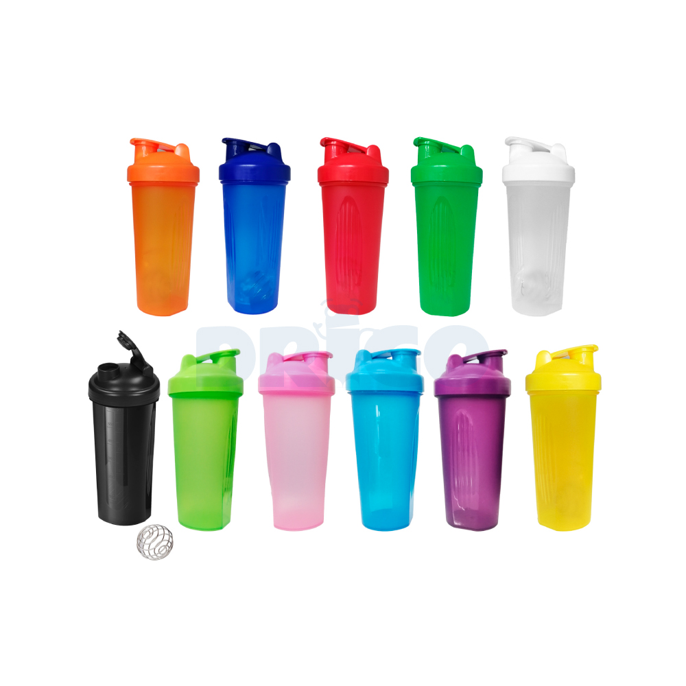 Shaker Mezclador 600ml con Batidor de Acero