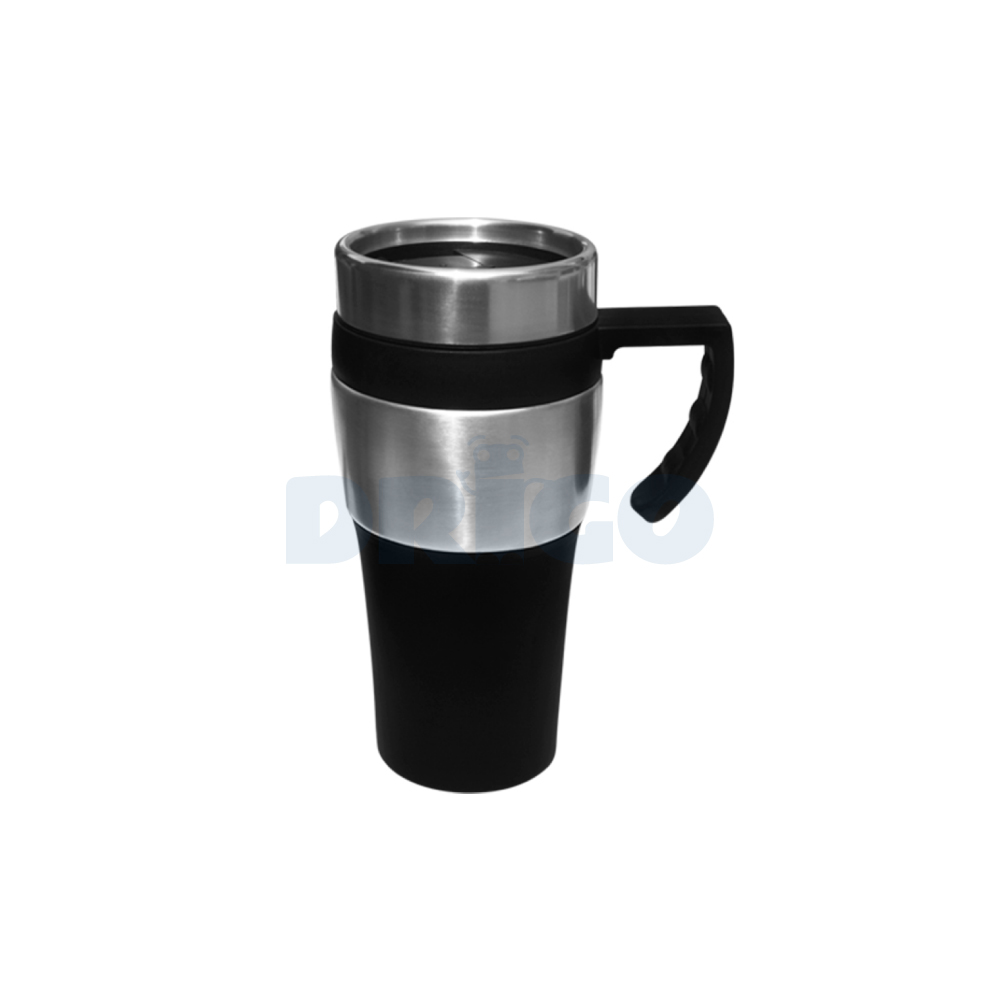 Jarro 450ml con Asa y Aplicaciones Metálicas