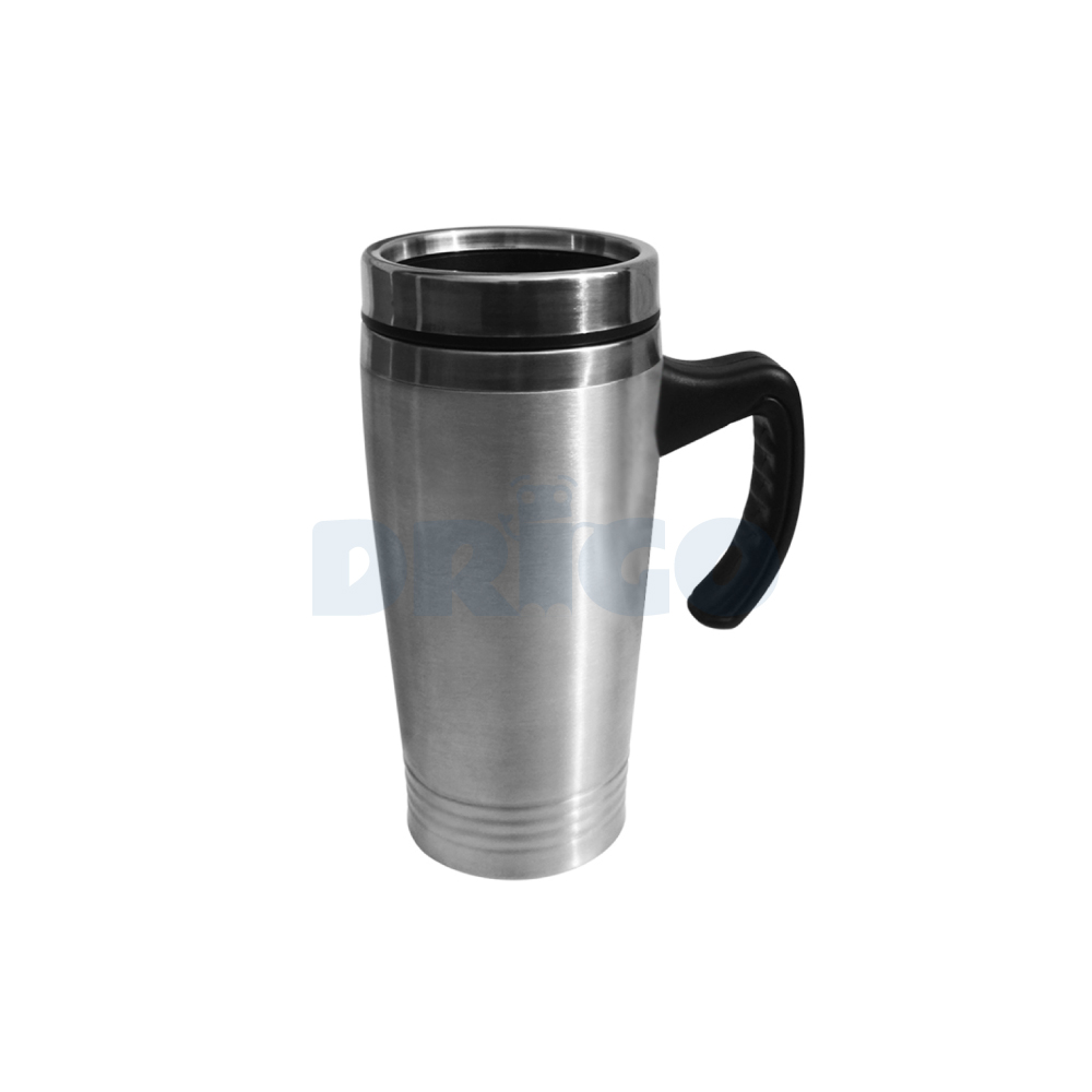 Jarro de Acero Inoxidable 450ml con Asa Plástica
