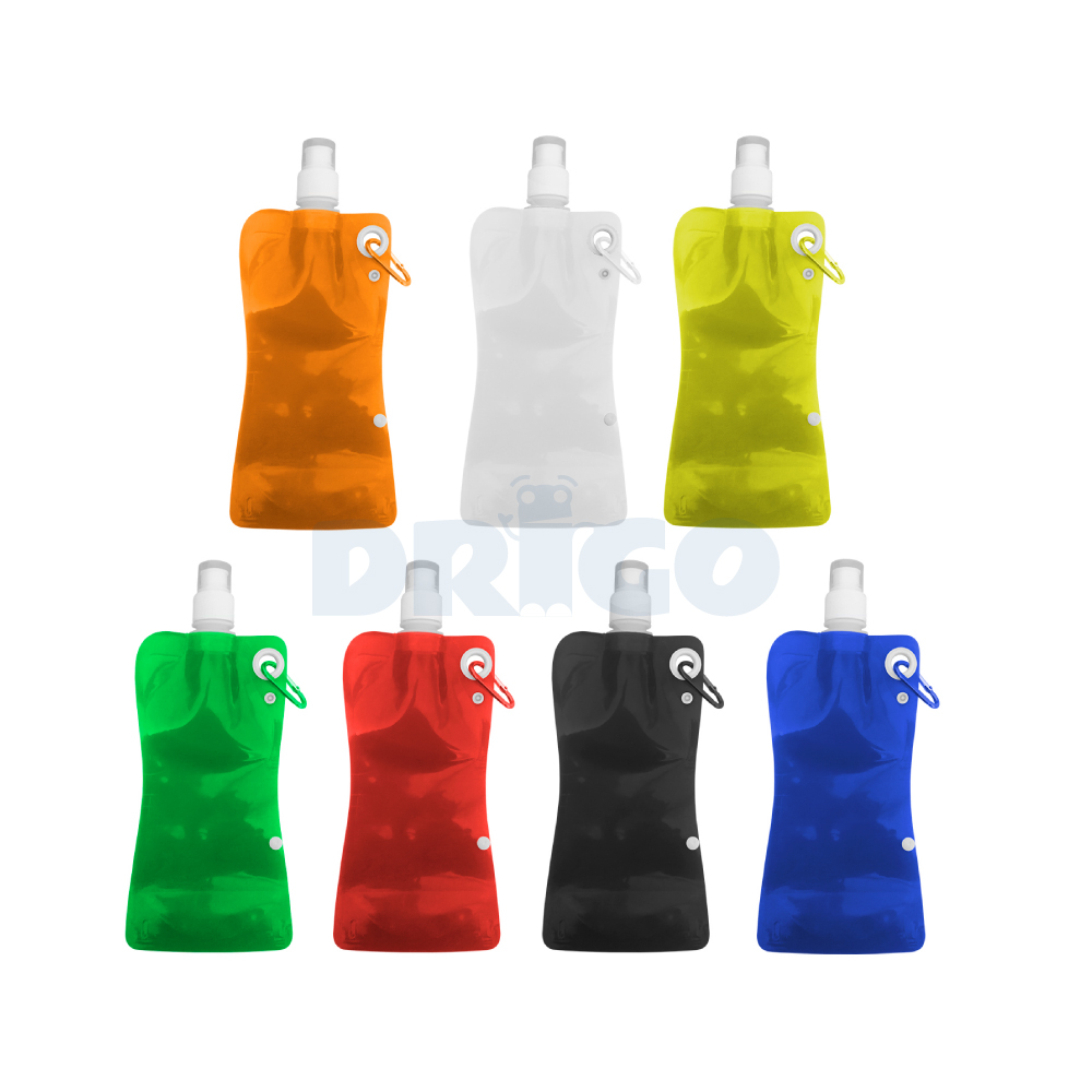 Tomatodo Flexible de Polietileno 500ml con Clip Metálico