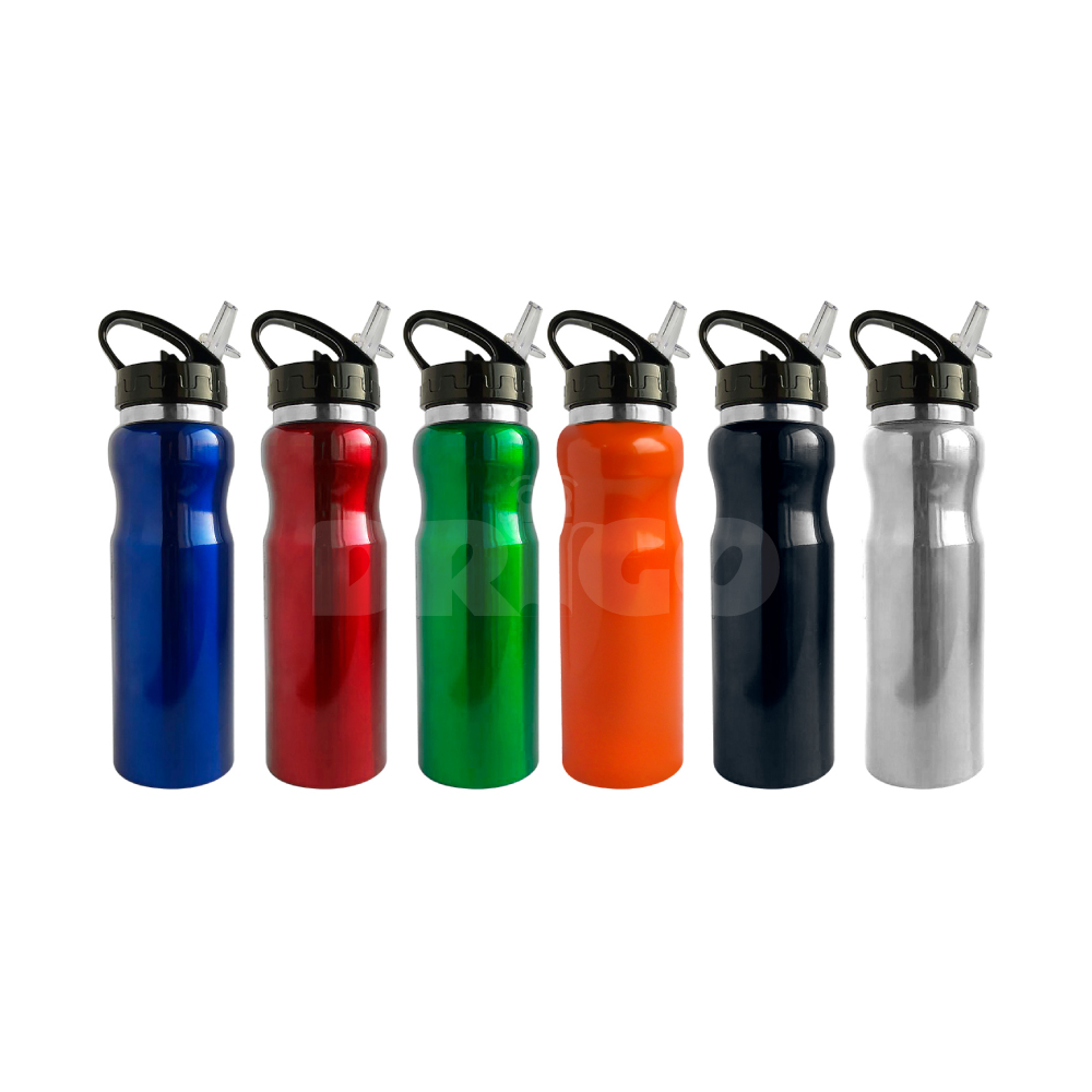 Tomatodo de Acero Inoxidable 720ml con Tapa, Asa y Sorbete