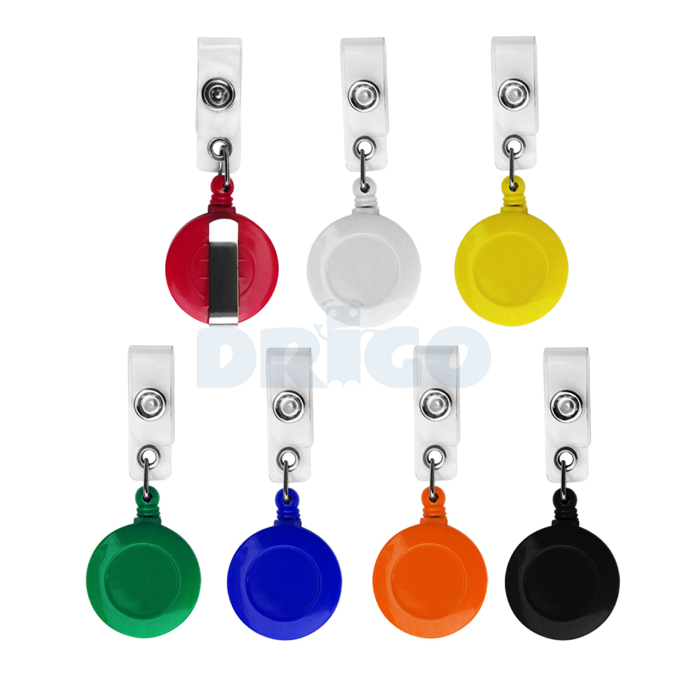 Porta Gafete Redondo ID Holder