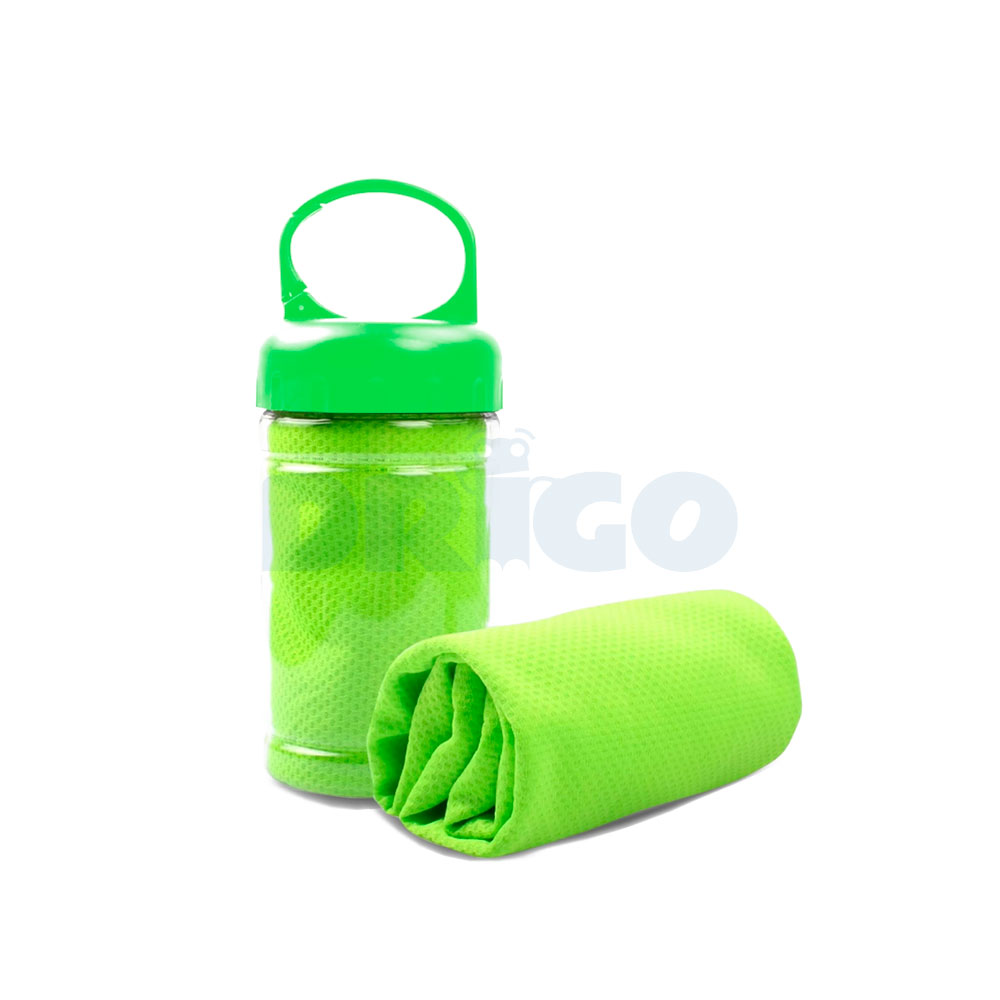 Toalla Deportiva en Tubo Acrílico