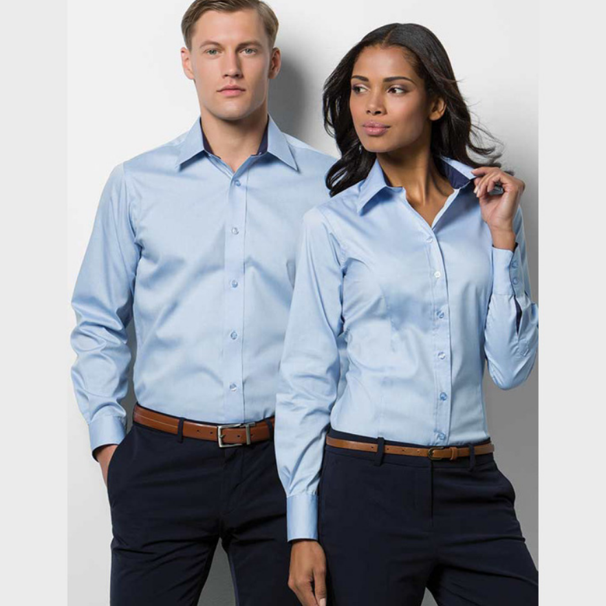 Camisa Oxford Creditex 75% Algodon y 25% Poliester
