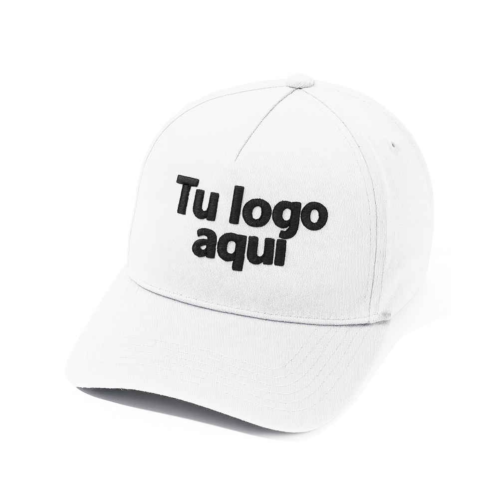 Gorra Corporativa Bordado Estandar Drill 100% Algodón Importado| 5 Paneles