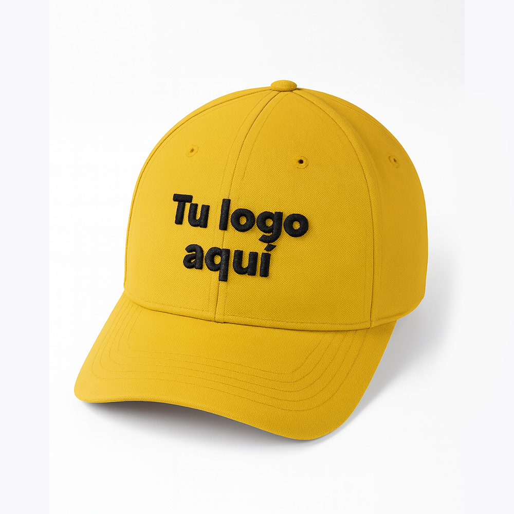 Gorra Corporativa Bordado 3D Drill 100% Algodón Creditex | 6 Paneles