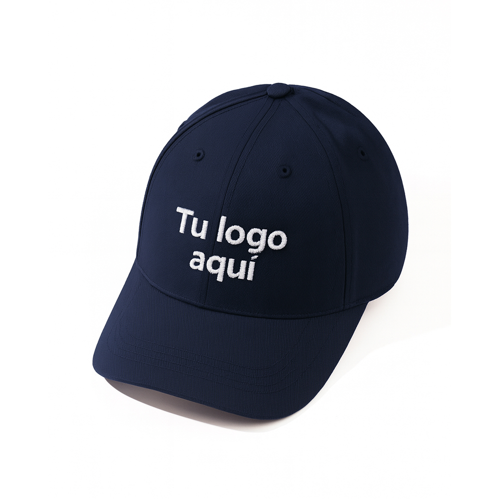Gorra Corporativa Bordado Estandar Drill 100% Algodón Importado| 6 Paneles