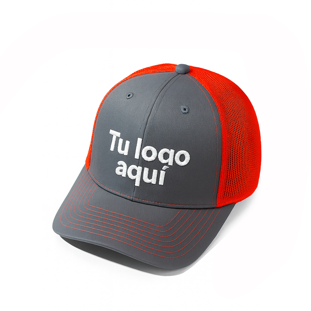 Gorra Corporativa Bordado Estandar Drill Poliester con Malla