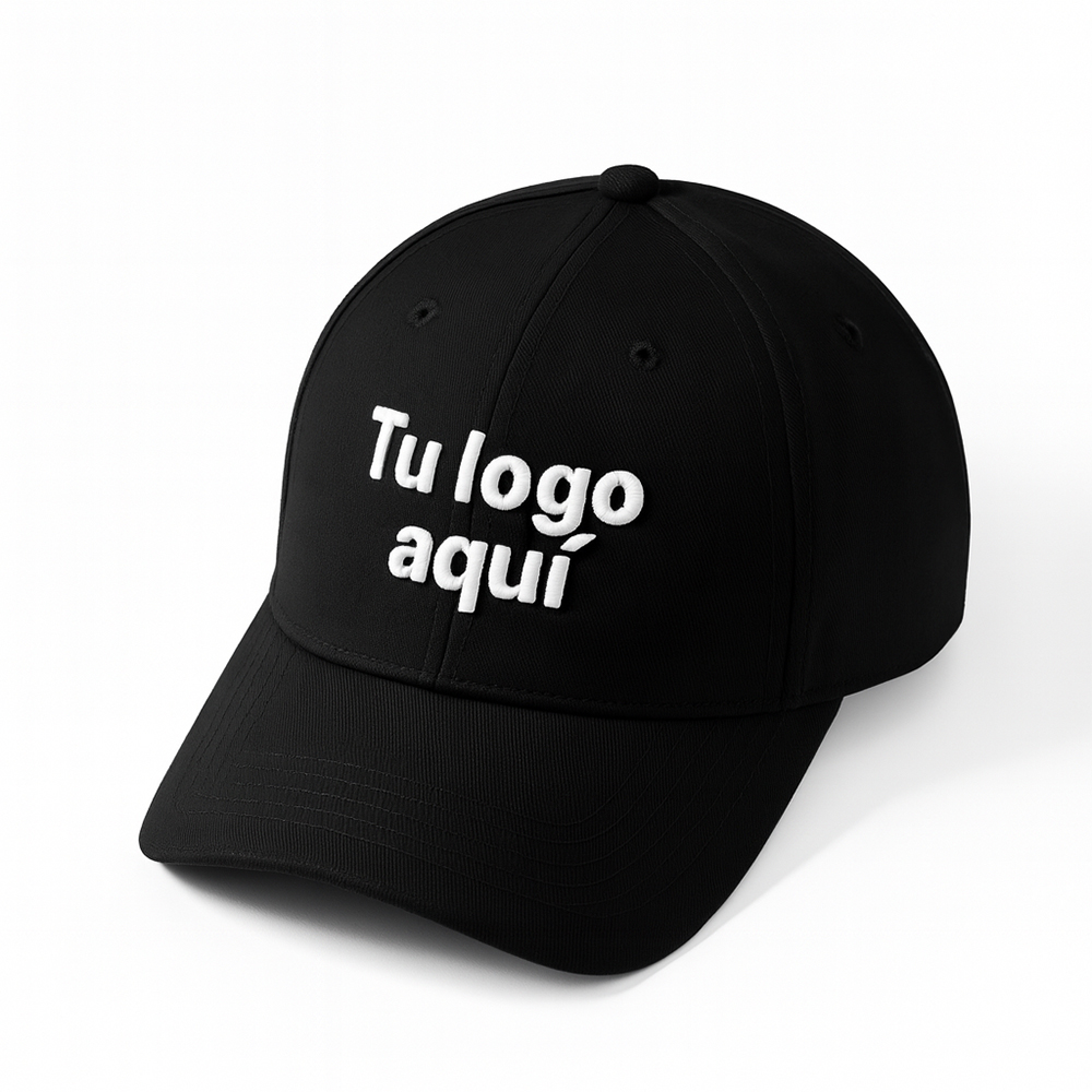 Gorra Corporativa Bordado 3D Drill 100% Algodón Importado| 6 Paneles