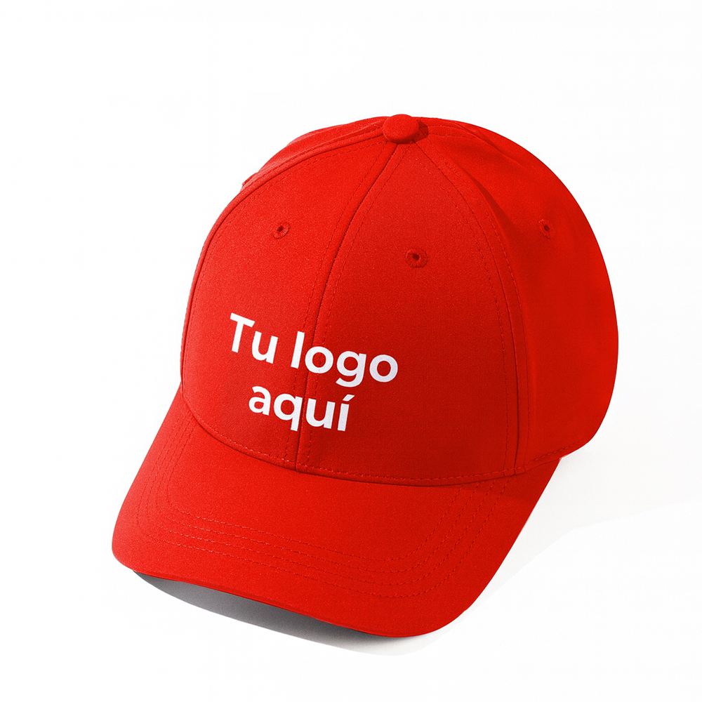 Gorra Corporativa DTF Full Drill 100% Poliéster | Tecnología Fortec 6 Paneles