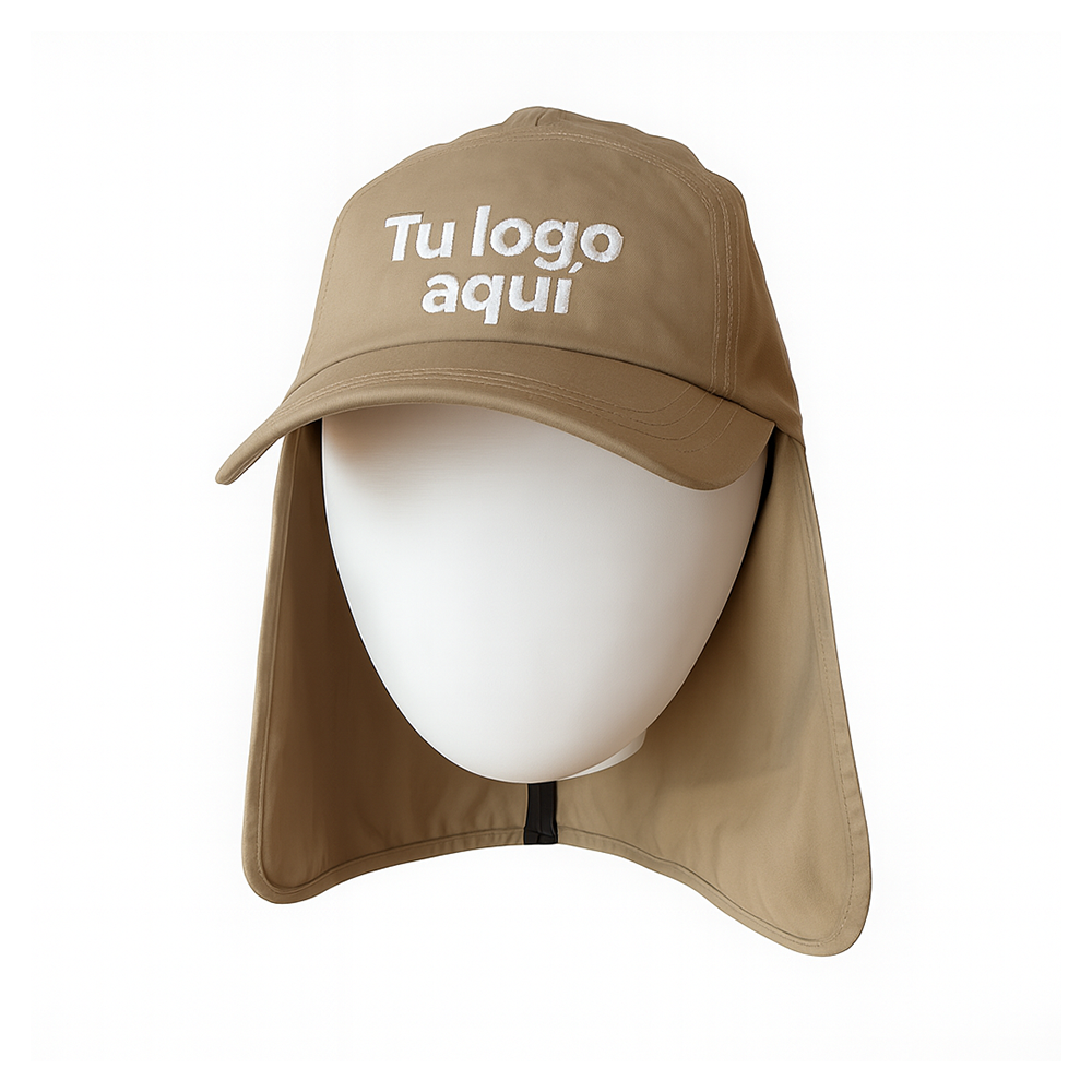 Gorra Corporativa Bordado Estandar Tapa Nuca Drill 100% Poliester | Tecnología Fortec